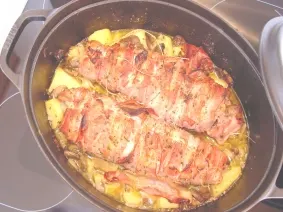 Filet mignon farci au foie gras