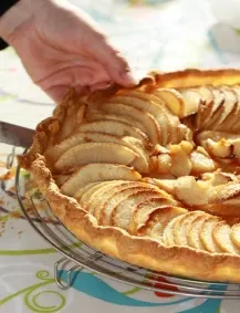 Tarte aux pommes