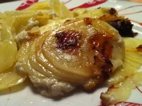 Mon dauphinois au roquefort