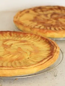 Tarte aux pommes Alsacienne