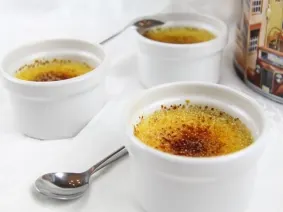 Crème brûlée à la noix de coco